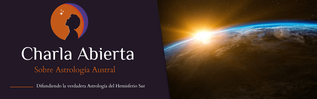 Banner: Charla Abierta sobre Astrología Austral