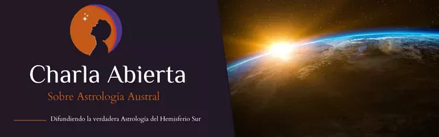 Banner: Charla Abierta sobre Astrología Austral